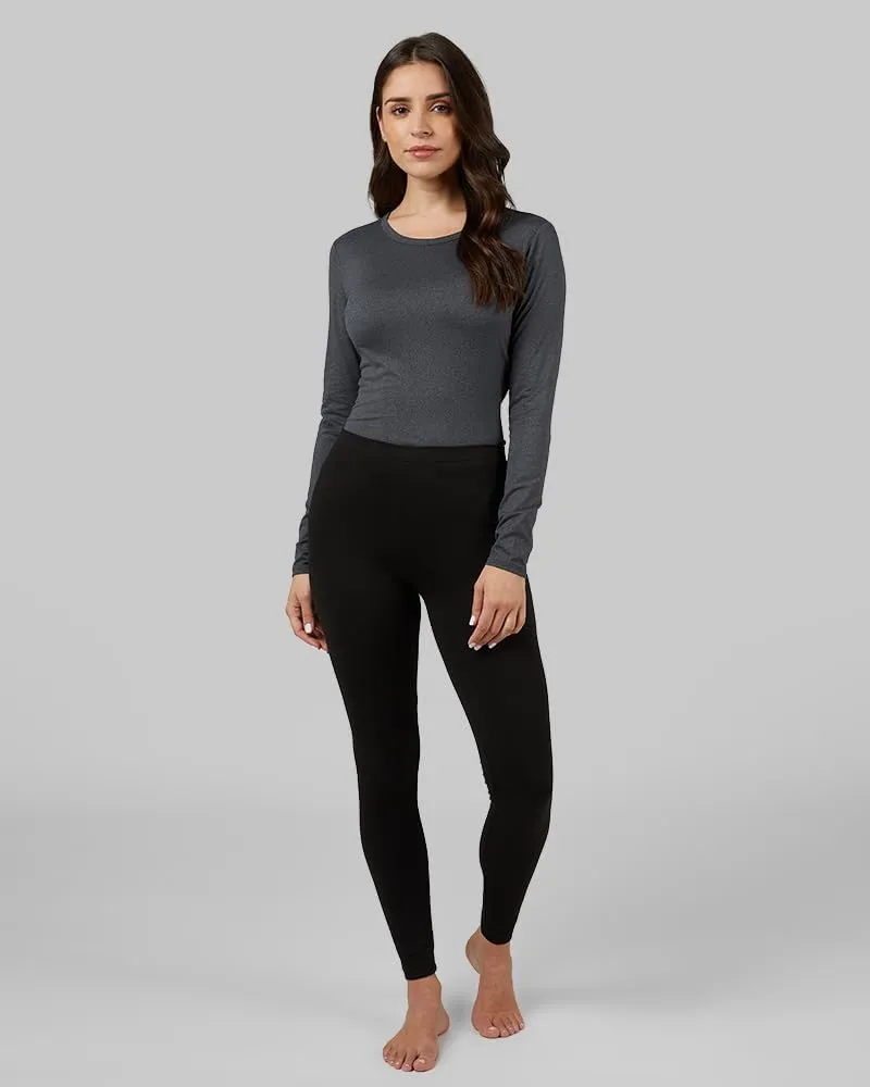 32 Degrees Heat Women's Lightweight Baselayer Legging | 4-Way Stretch | Form Fitting | Thermal