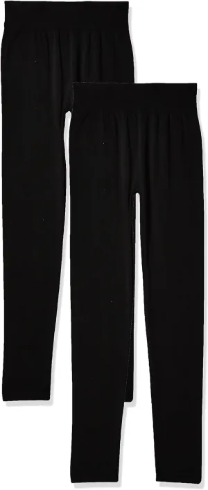 32 Degrees Women's 2 Pack Performance Ultra Light Thermal Baselayer Legging Pant