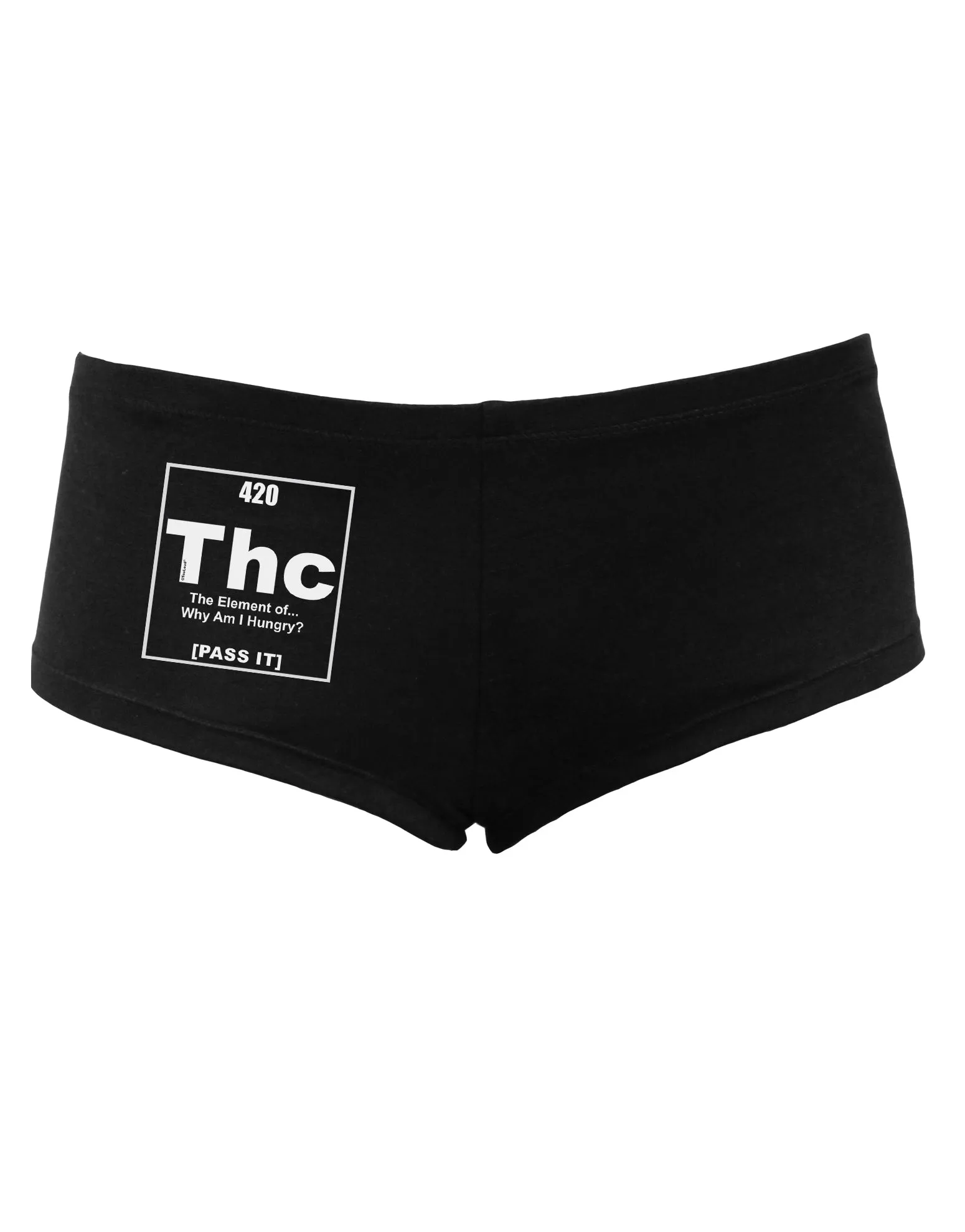 420 Element THC Funny Stoner Women's Dark Boyshorts by TooLoud