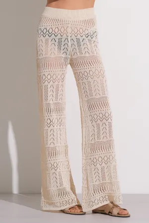 Adelaide Wide Leg Crochet Pants