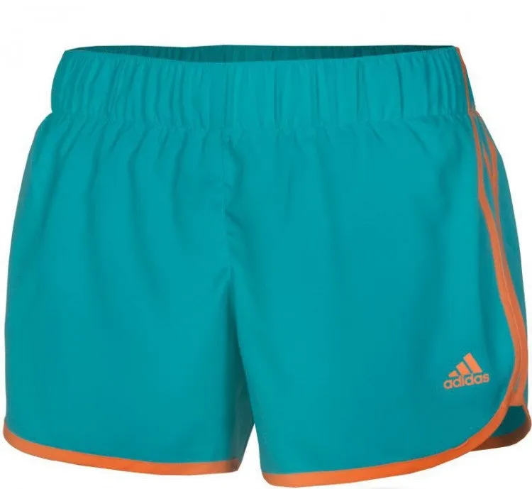 [Adidas Ladies M10 Turquoise Shorts]
