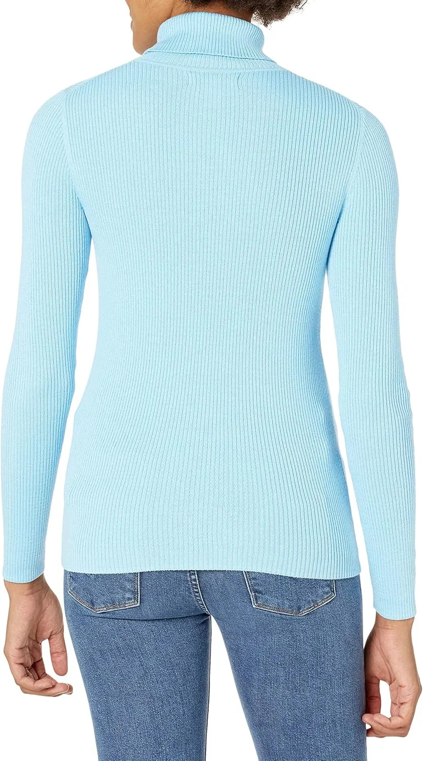 Amazon Essentials Women's Slim-Fit Lightweight Long-Sleeve Turtleneck Sweater