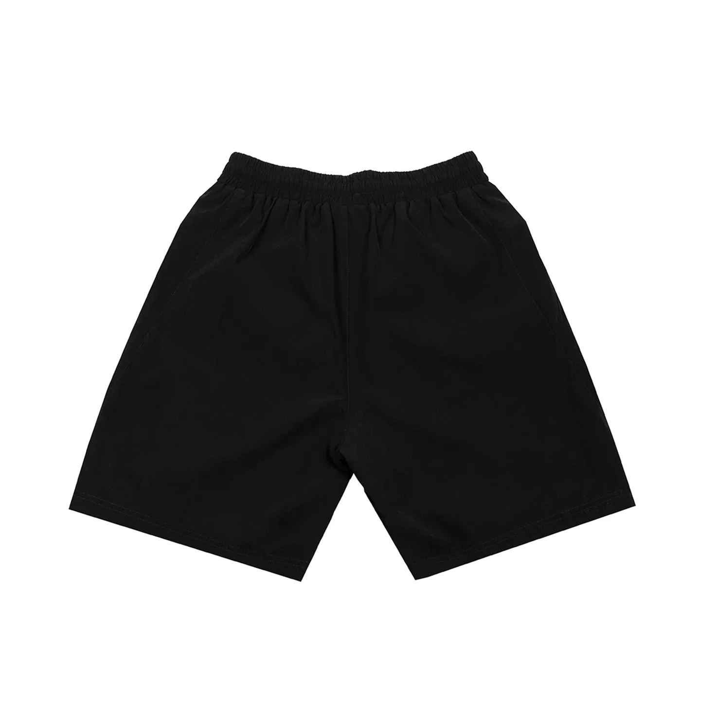 amongst few - Toddler Text Shorts (Black)