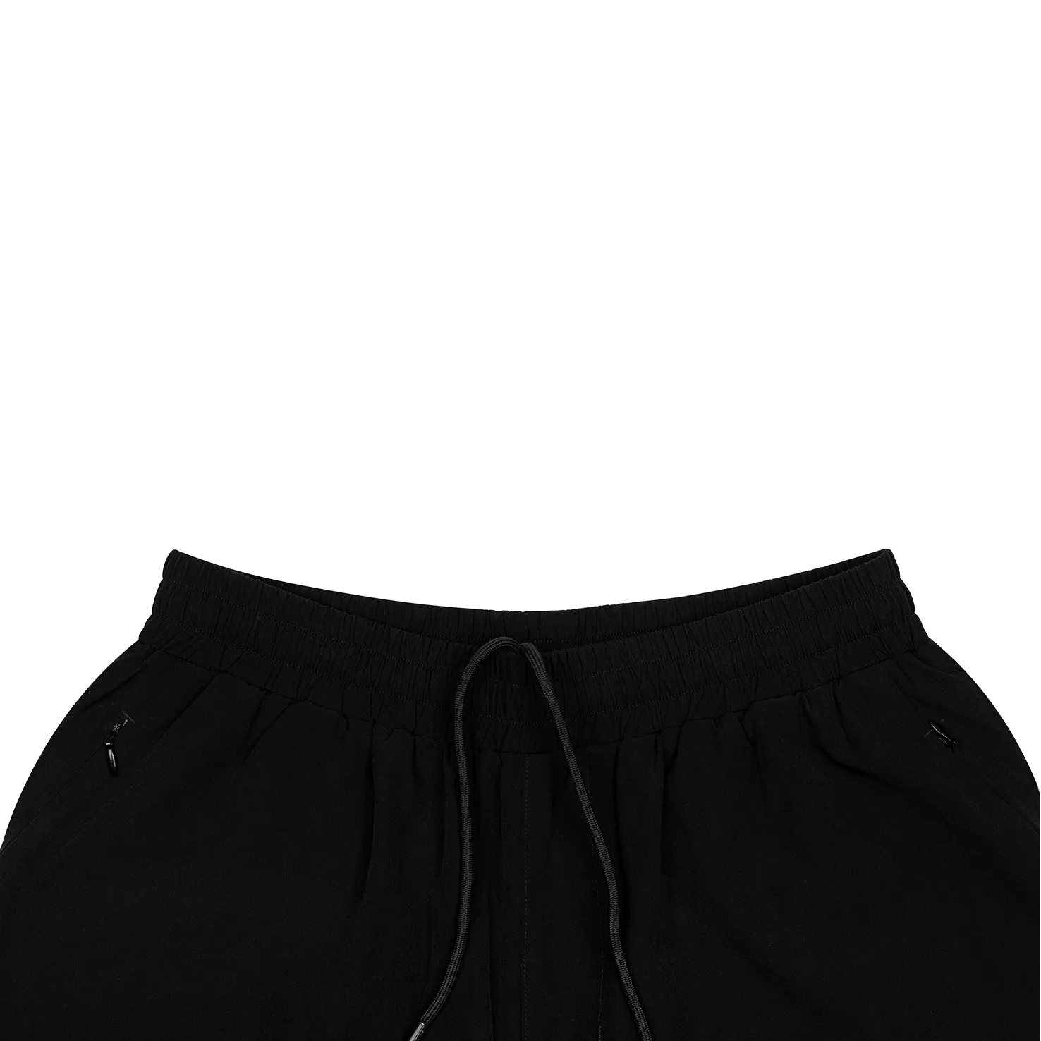 amongst few - Toddler Text Shorts (Black)