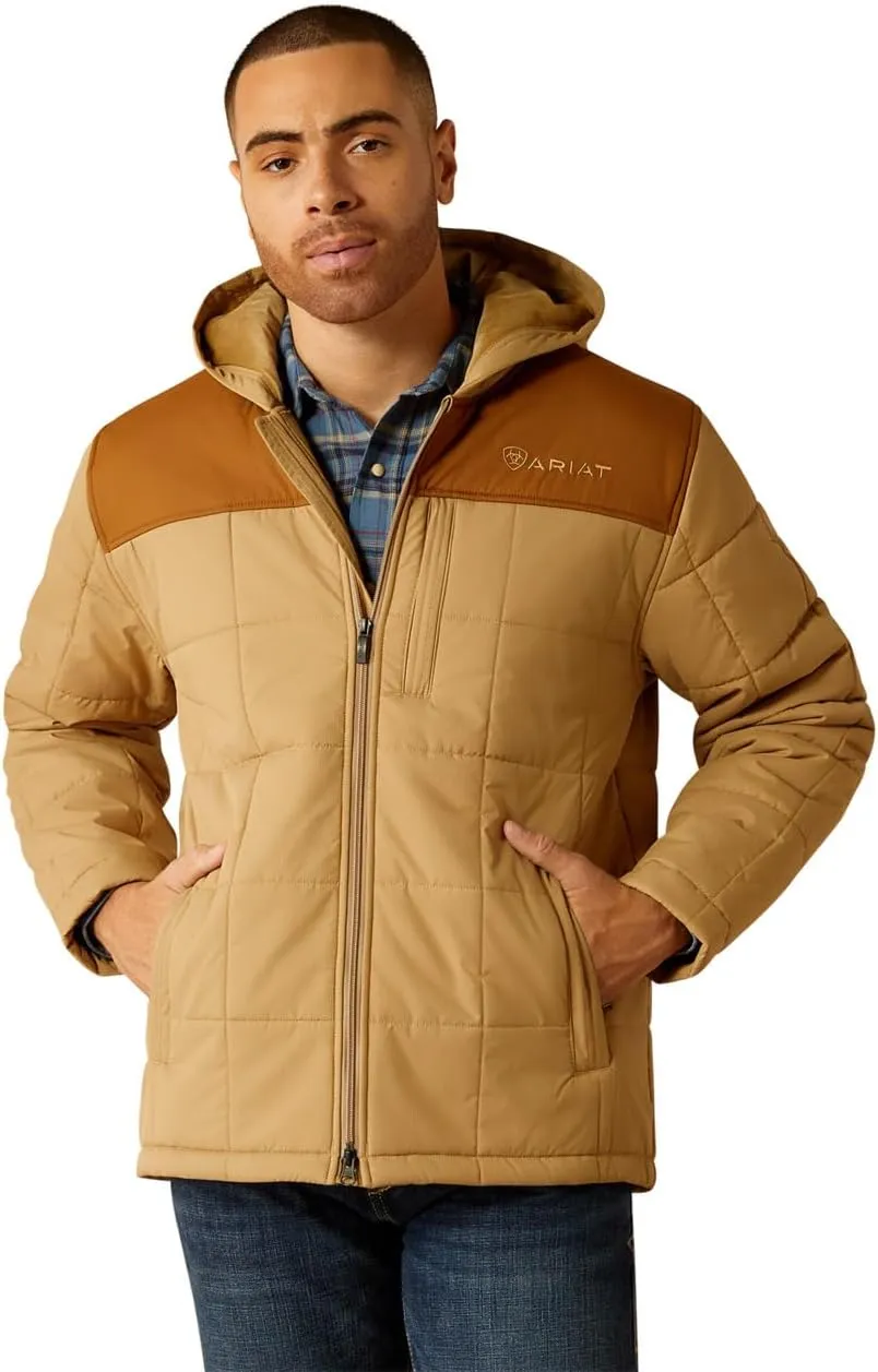 ARIAT Men's Crius Hooded Insulated Jacket