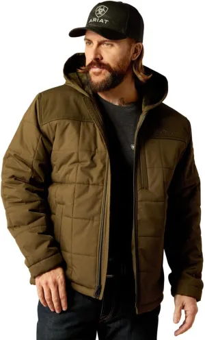 ARIAT Men's Crius Hooded Insulated Jacket