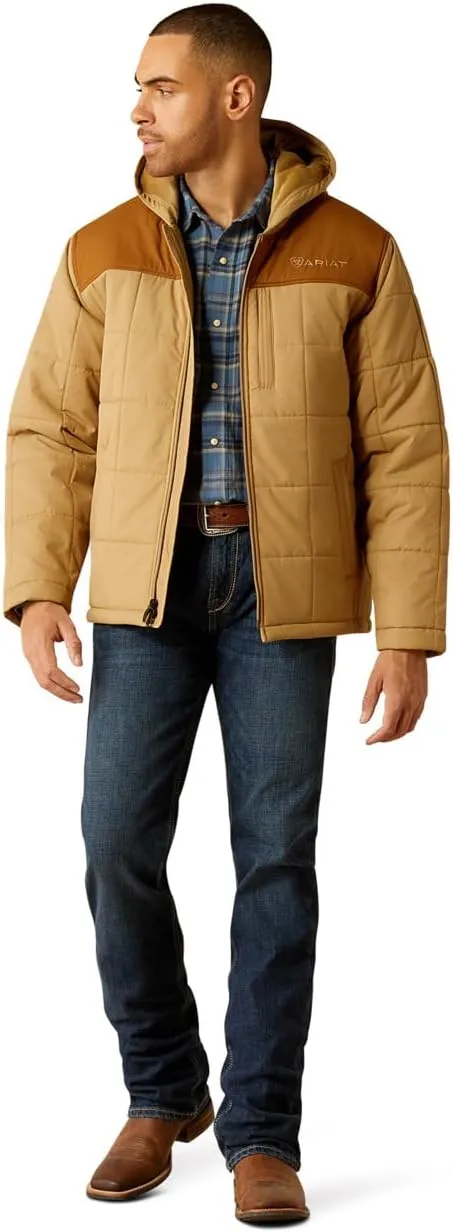 ARIAT Men's Crius Hooded Insulated Jacket