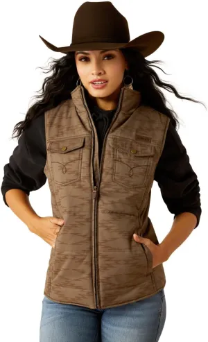ARIAT Women Grizzly Quilted Vest