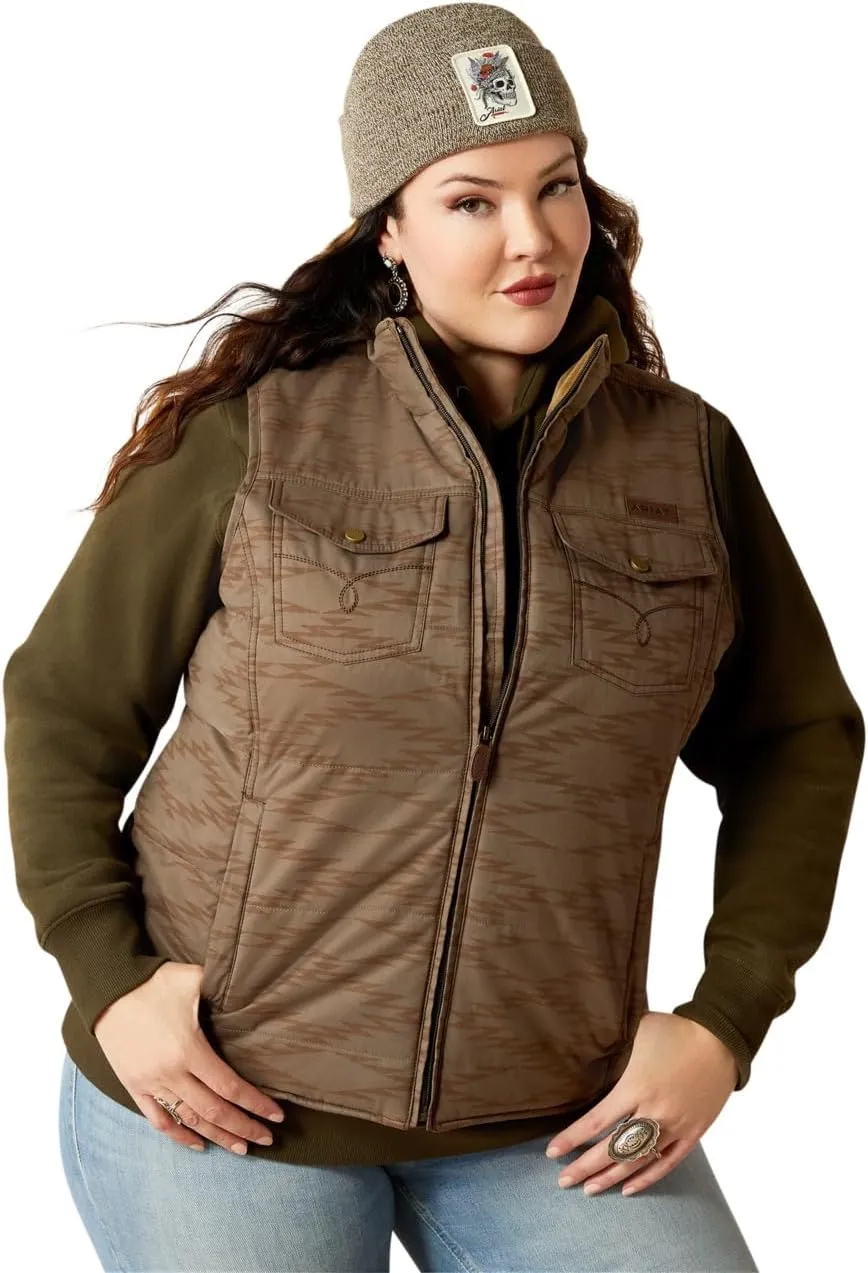 ARIAT Women Grizzly Quilted Vest
