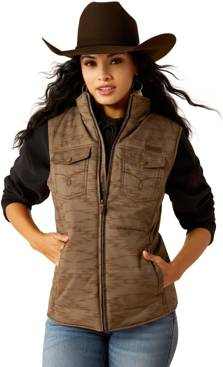 ARIAT Women Grizzly Quilted Vest