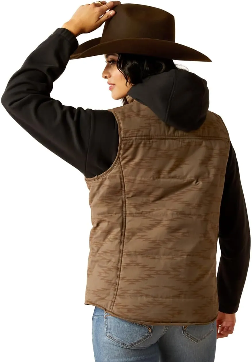 ARIAT Women Grizzly Quilted Vest