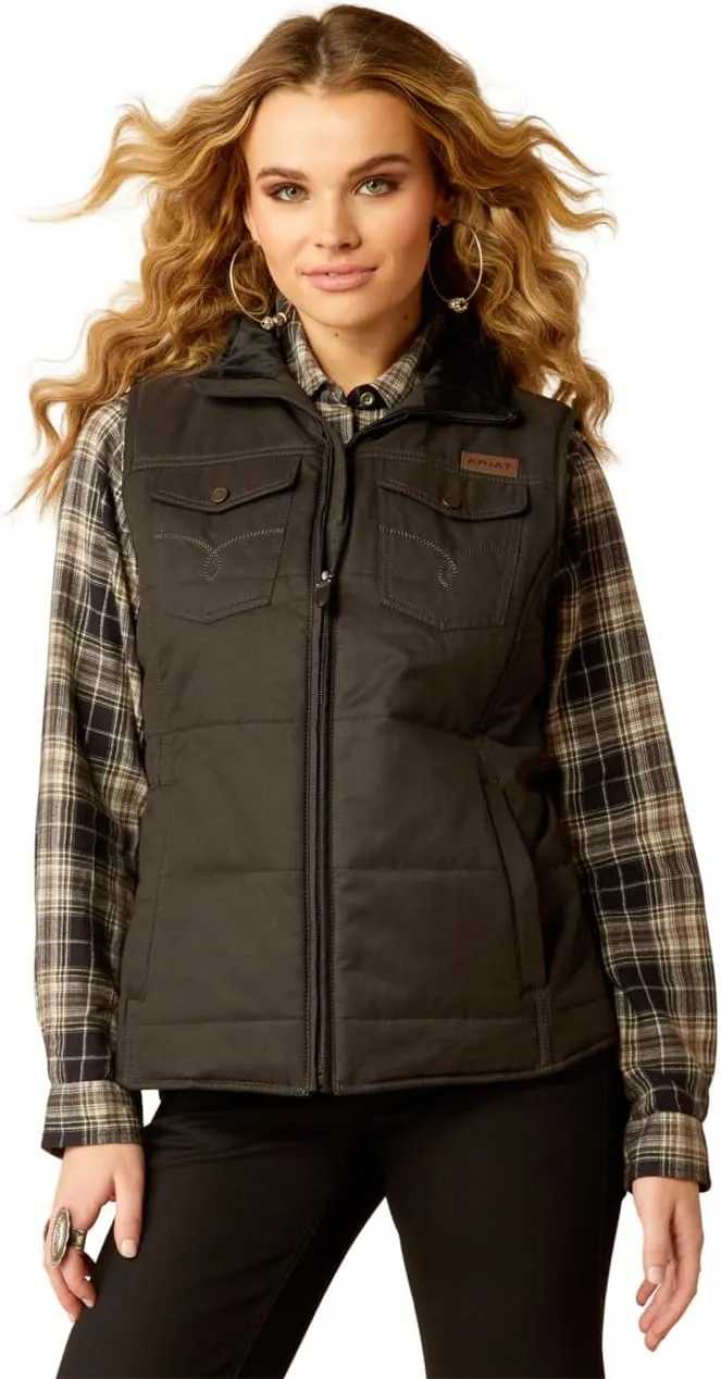 ARIAT Women Grizzly Quilted Vest