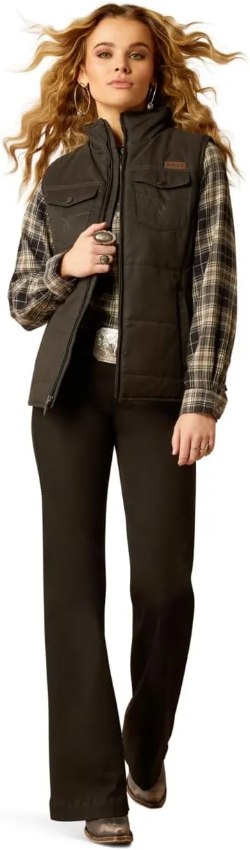 ARIAT Women Grizzly Quilted Vest