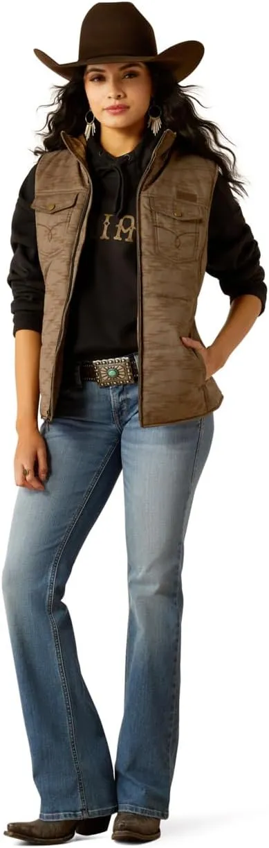 ARIAT Women Grizzly Quilted Vest