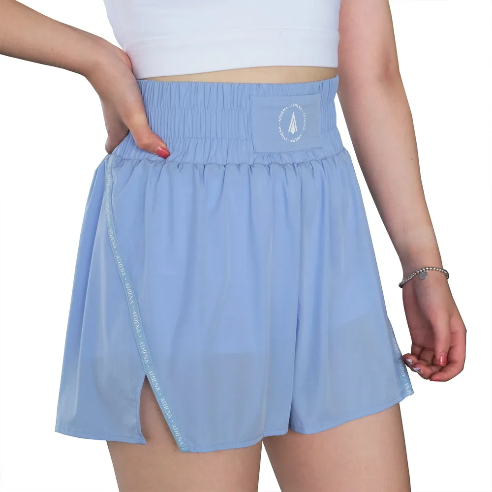 ATHENA FIGHTWEAR THEIA BOXING SHORTS (LIGHT BLUE)