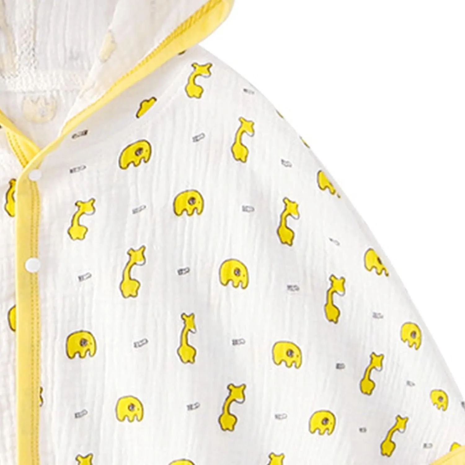 Baby Poncho Poncho Hoodie Baby Cape Cloak Summer Breathable Hooded Sun Protection Baby Outerwear Cloak for Toddlers