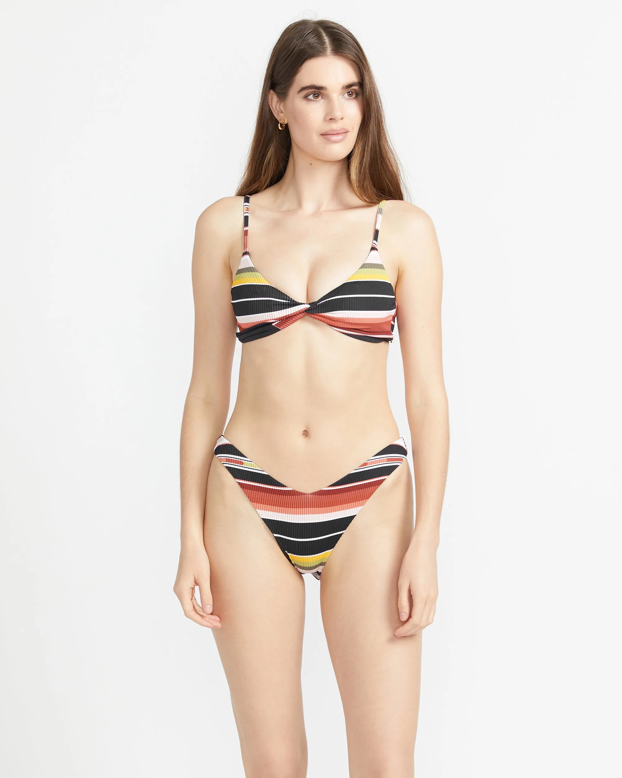 Beach Trip V Bikini Bottom - Black