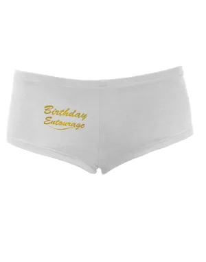 Birthday Entourage Text Women's Boyshorts by TooLoud