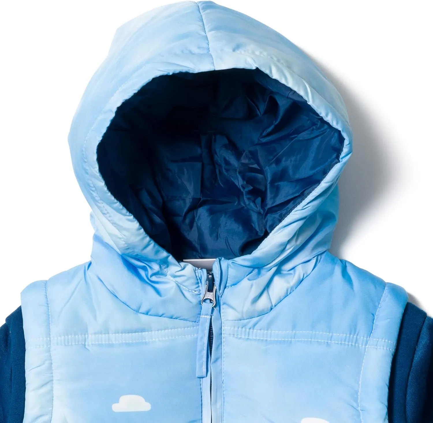 Bluey Bingo Zip Up Vest 2fer Jacket Toddler to Little Kid