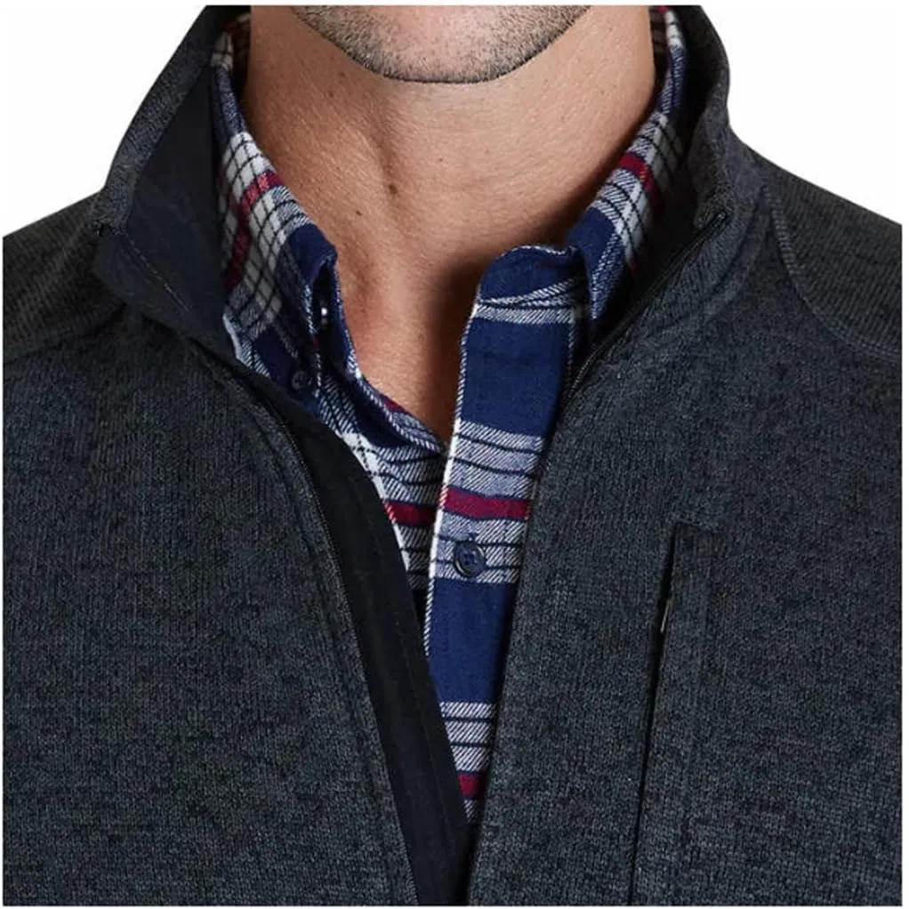 Chaps Men's Fleece Mockneck Vest