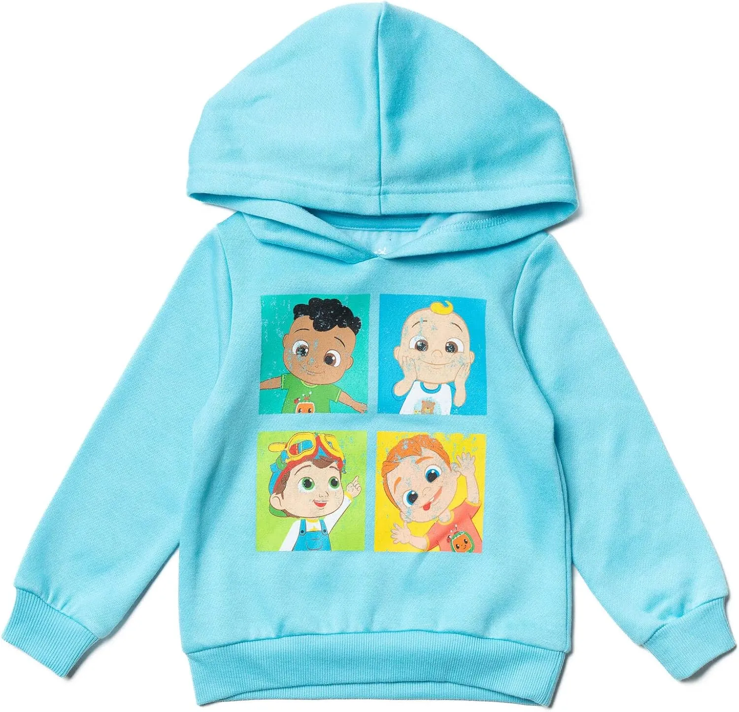 CoComelon Nico Tomtom Cody JJ Baby Fleece Pullover Hoodie and Sweatshirt Infant to Toddler