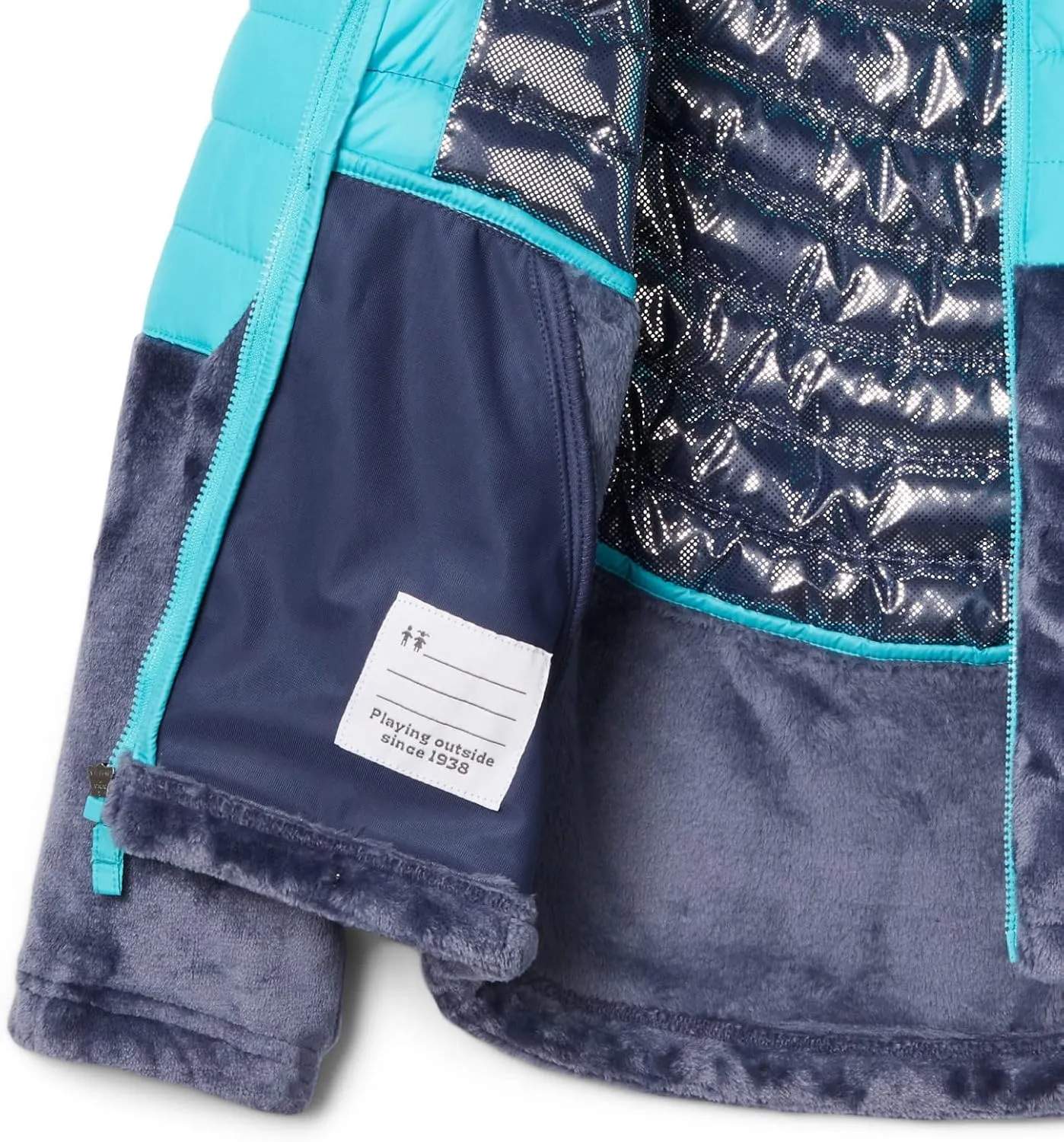 Columbia Girls' Powder Lite Novelty Hooded Jacket