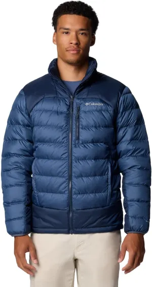 Columbia Men's Autumn Park II Down Jacket, Dark Mountain/Collegiate Navy, X-Large