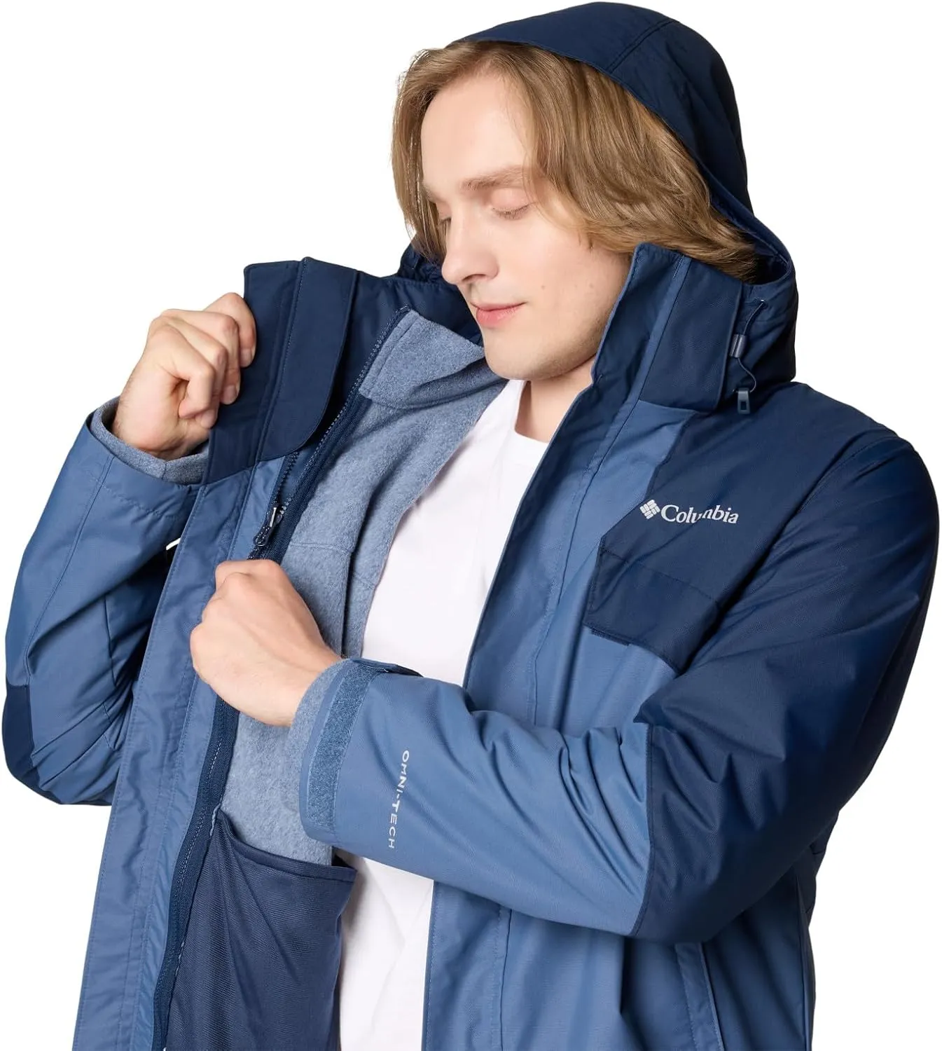 Columbia mens Bugaboo Iii Fleece Interchange Jacket