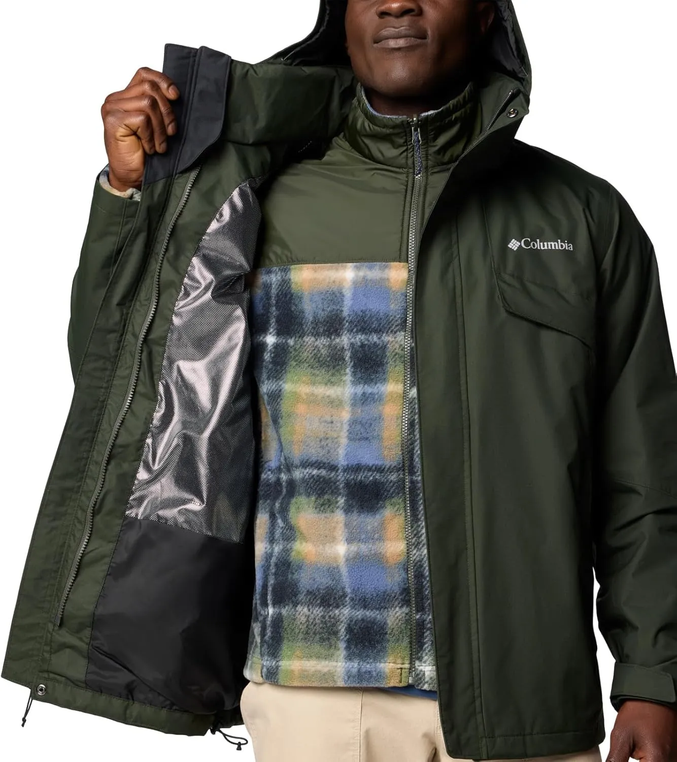 Columbia mens Bugaboo Iii Fleece Interchange Jacket