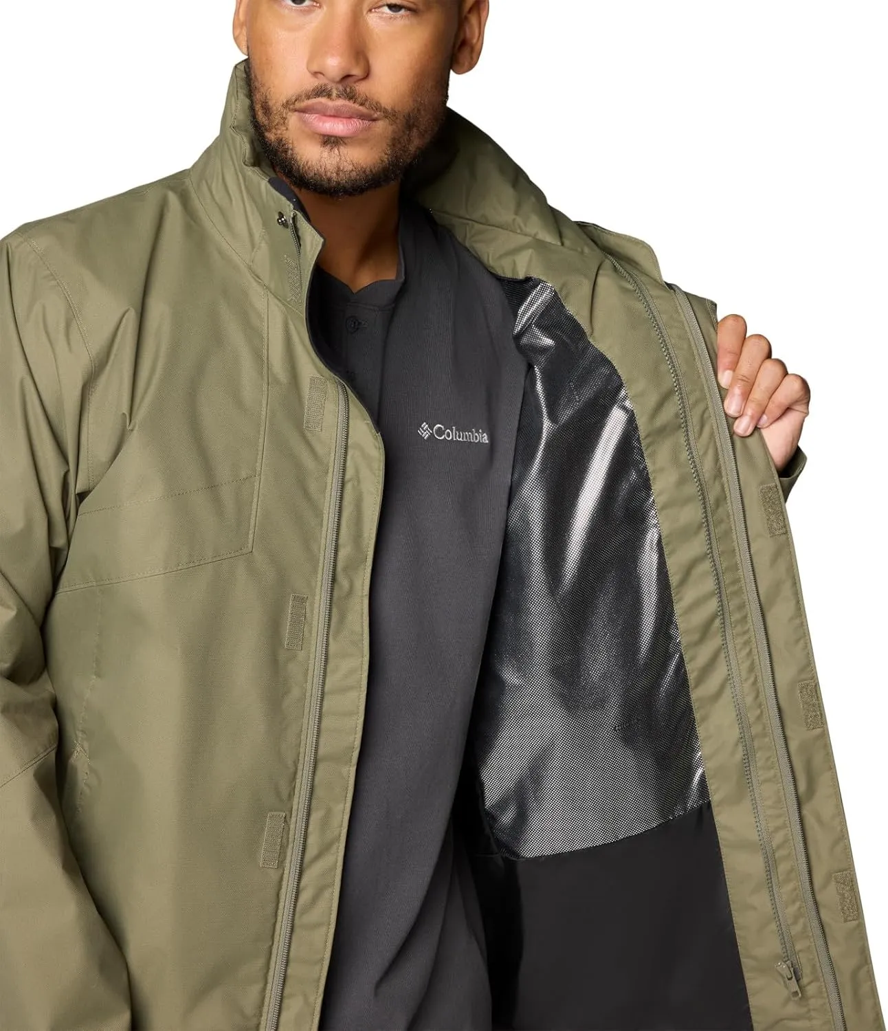 Columbia mens Bugaboo Iii Fleece Interchange Jacket