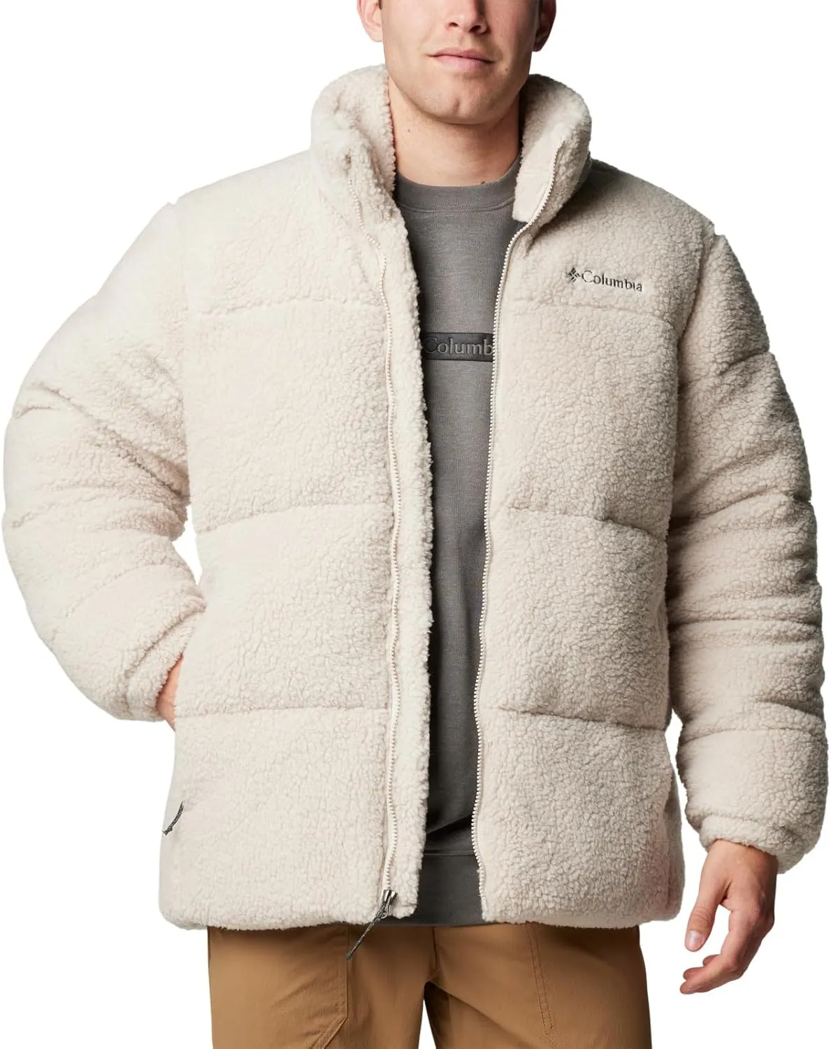 Columbia mens Puffect Ii Sherpa Jacket
