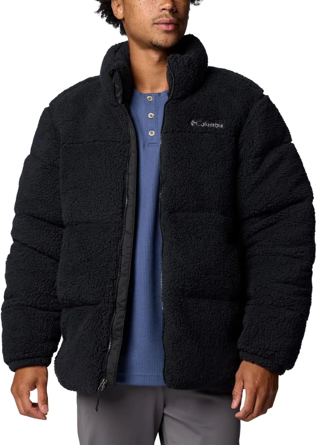 Columbia mens Puffect Ii Sherpa Jacket