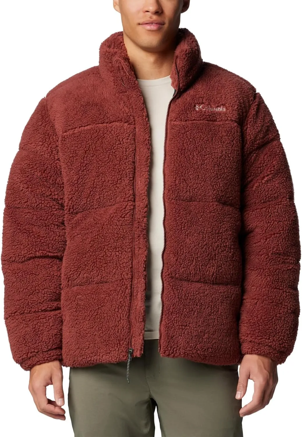 Columbia mens Puffect Ii Sherpa Jacket