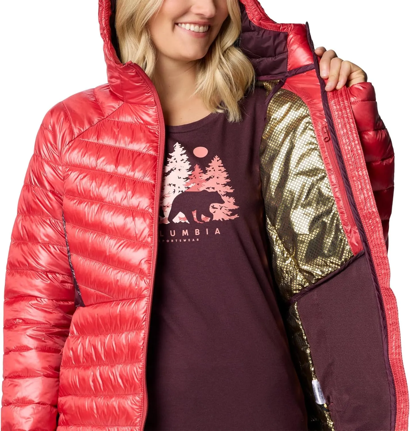 Columbia Womens Labyrinth Loop II Hooded Jacket