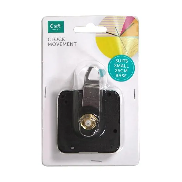 Craftsmart Clock Movement, Black