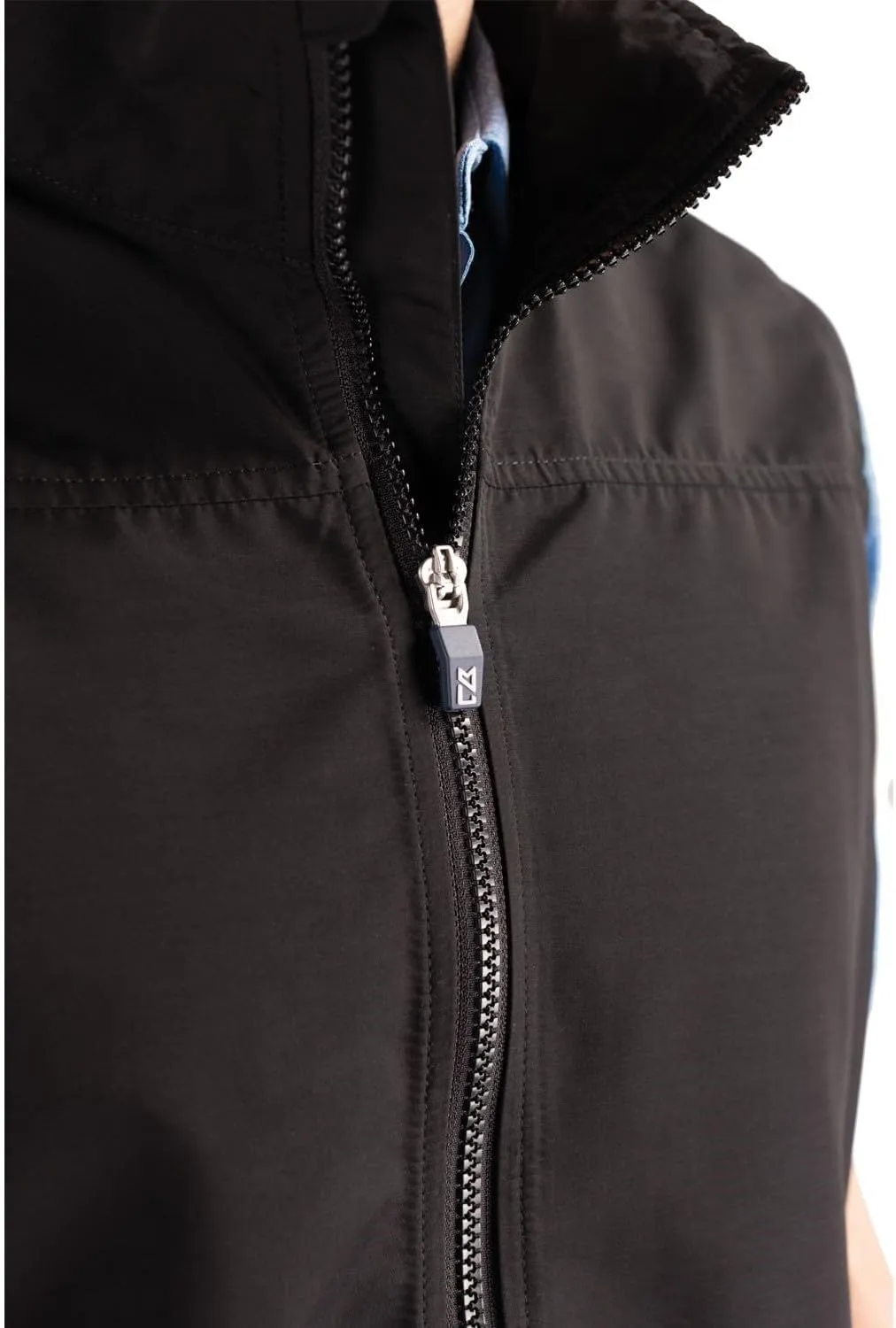 Cutter & Buck Charter Eco Recycled Mens Full-Zip Vest