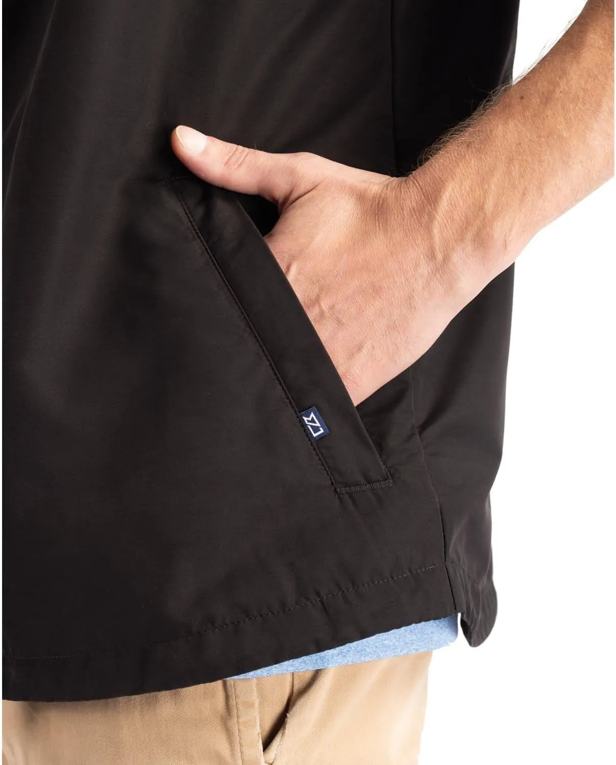 Cutter & Buck Charter Eco Recycled Mens Full-Zip Vest