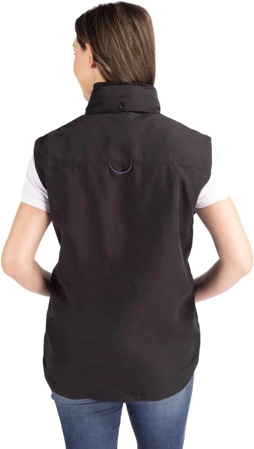 Cutter & Buck Ladie's Charter Eco Full-Zip Womens Vest