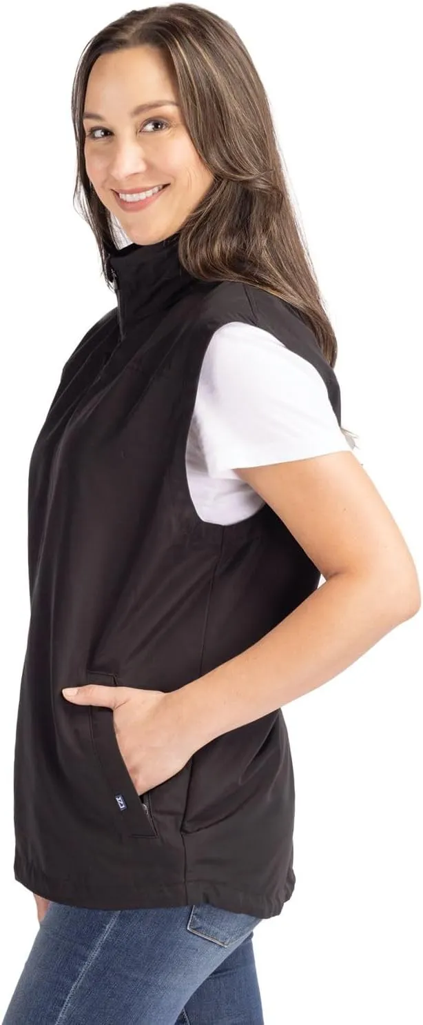 Cutter & Buck Ladie's Charter Eco Full-Zip Womens Vest