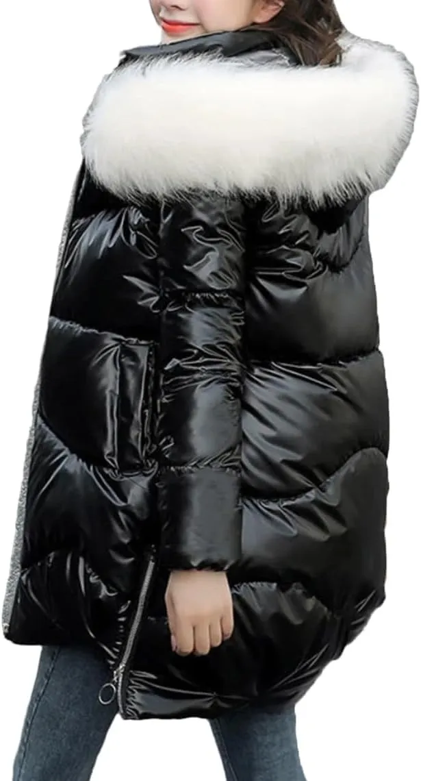 DBFBDTU Women Jacket Parkas Cotton Jacket Hooded Parka Warm Female Cotton Padded Coat Outerwear