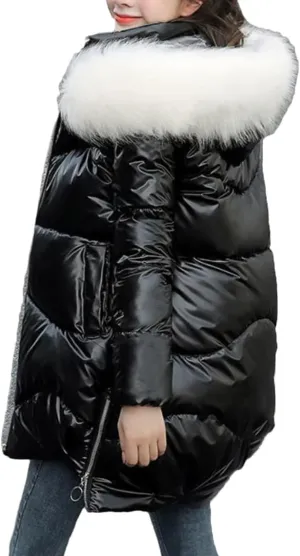 DBFBDTU Women Jacket Parkas Cotton Jacket Hooded Parka Warm Female Cotton Padded Coat Outerwear