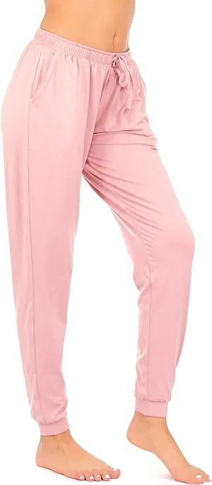 DEAR SPARKLE Jogger with Pockets for Women Drawstring Lightweight Sweats Yoga Lounge Pants   Plus Size (P7)