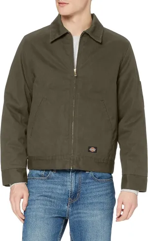Dickies Men's Insulated Eisenhower Front-Zip Jacket
