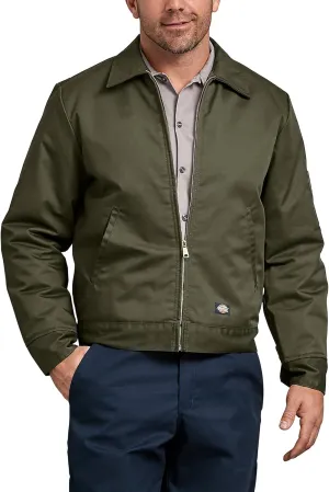 Dickies Men's Insulated Eisenhower Front-Zip Jacket