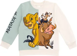 Disney Lion King Mickey Mouse Cars Toy Story Sweatshirt Toddler to Big Kid Sizes (2T - 18-20)