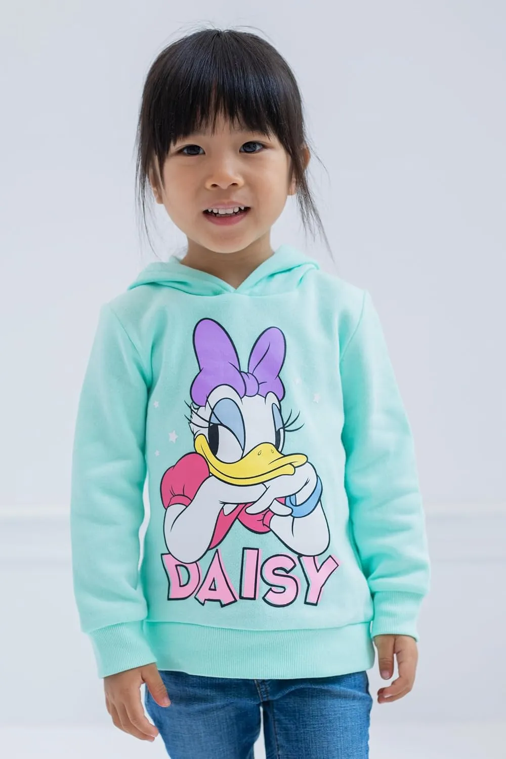 Disney Minnie Mouse Fleece Crossover Hoodie Infant to Big Kid Sizes (12 Months - 14-16)