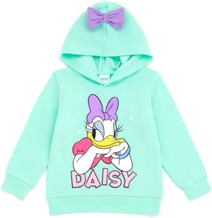 Disney Minnie Mouse Fleece Crossover Hoodie Infant to Big Kid Sizes (12 Months - 14-16)