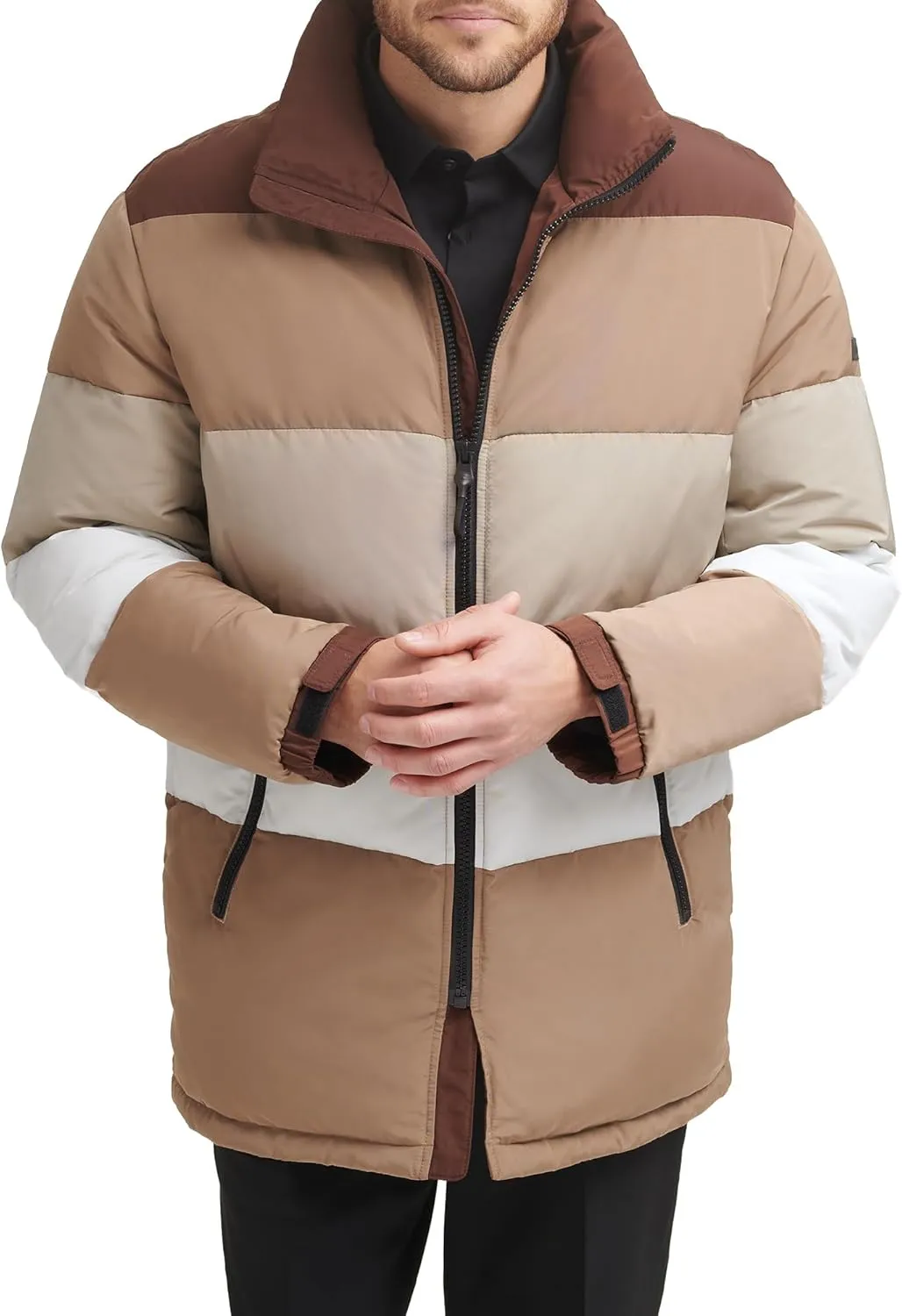 DKNY Men's Block Puffer Jacket