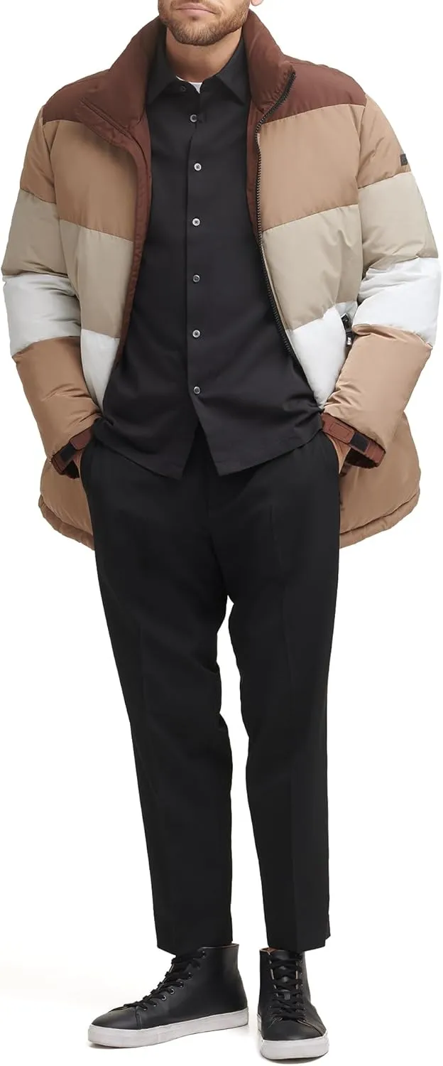 DKNY Men's Block Puffer Jacket
