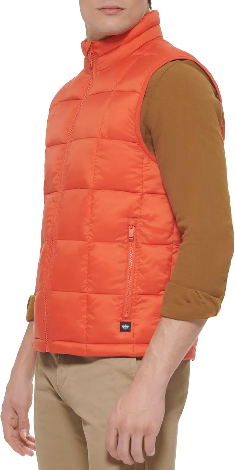Dockers Men's Dockers Men's Box Quilted Puffer Vest